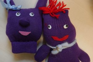 Lustige Handschuh- Puppen und -Tiere