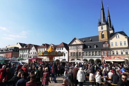 Frühlingsfest am Sonntag, 25.3. in Saalfeld