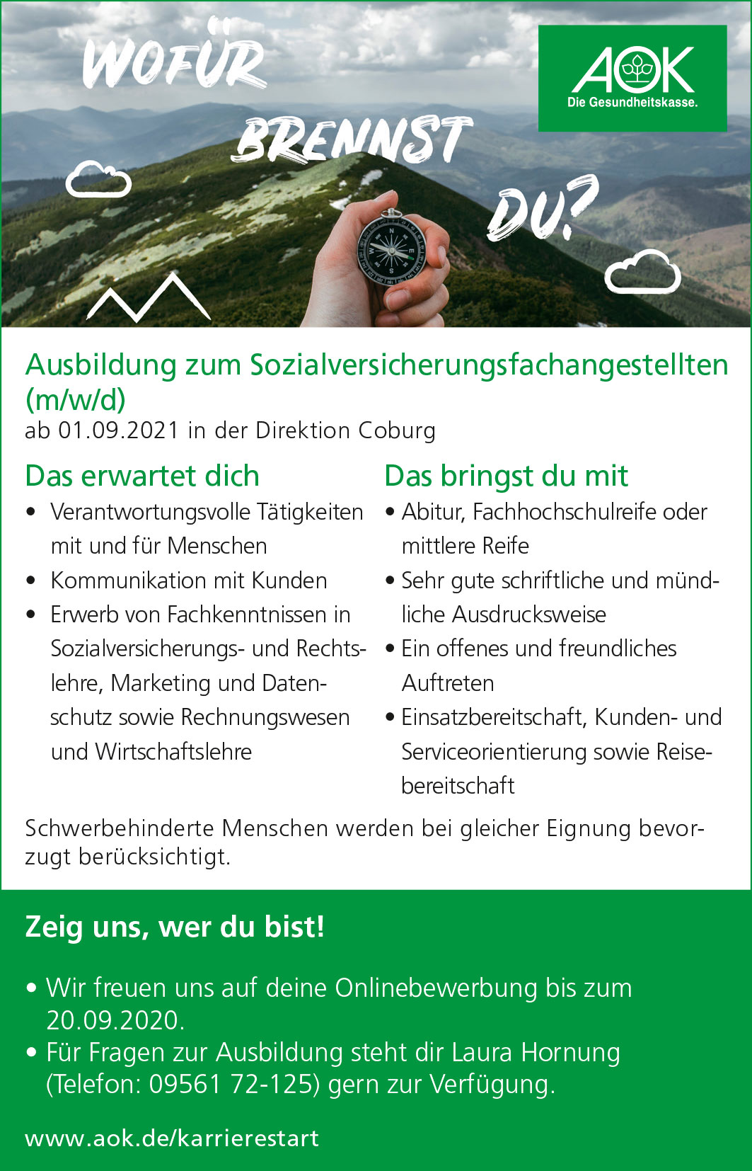 AOK Bayern Direktion Coburg › mein-amadeus.de