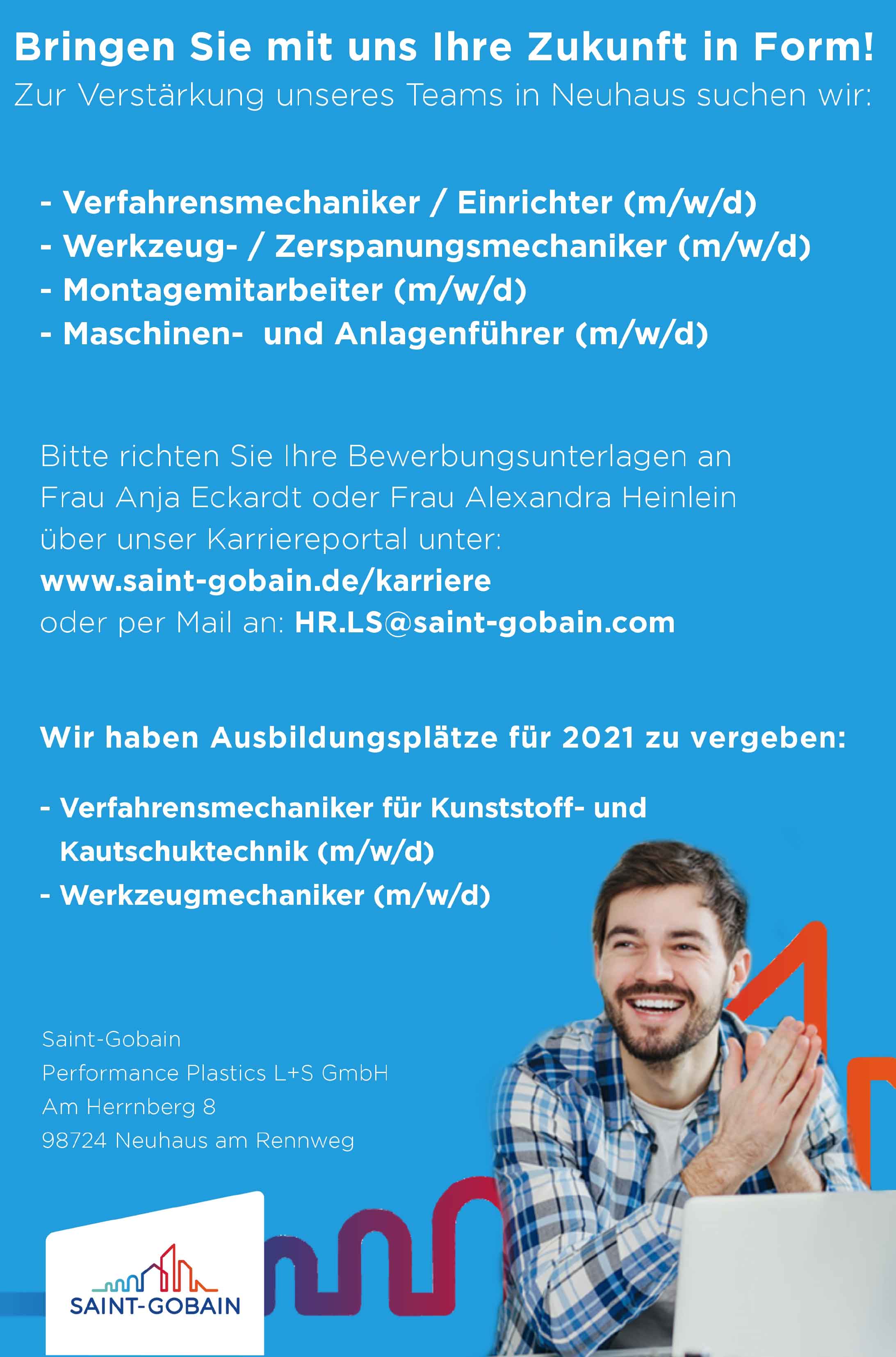 Saint Gobain Performance Plastics L+S GmbH › mein-amadeus.de